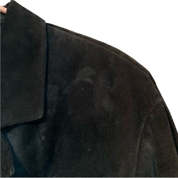 Vintage Danier suede jacket with shoulder pads‎ - Picture 10 of 11